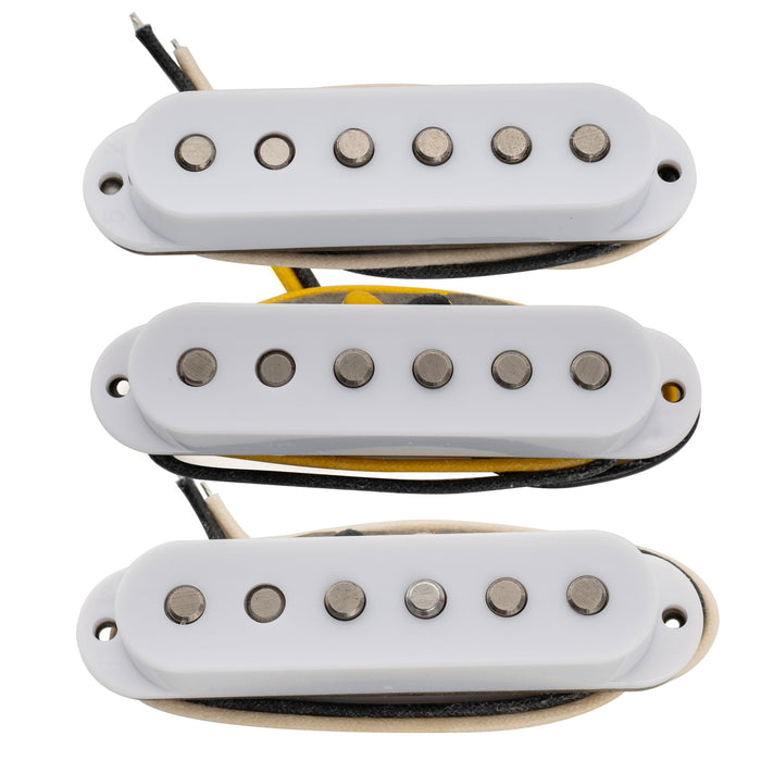 Musiclily Pro ST-FAT50S スタッガードアルニコ5 シングルコイルネック/ミドル/ブリッジピックアップセット Stratスタイル エレキギター用