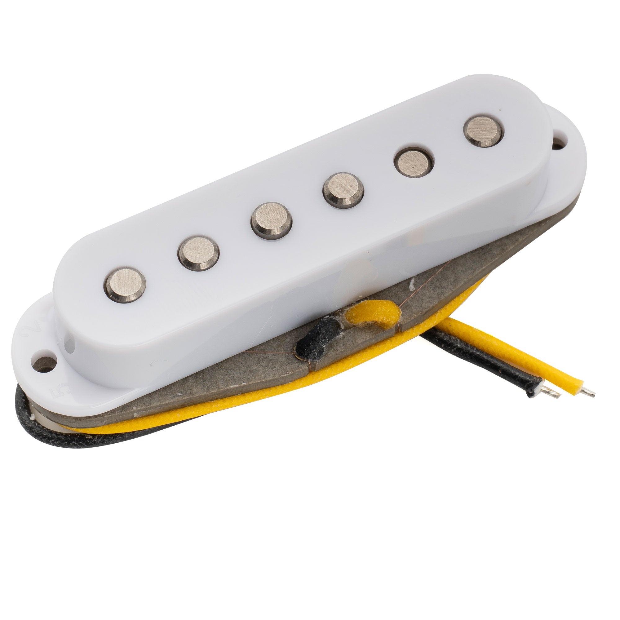 Musiclily Pro ST-FAT50S Staffelte Alnico 5 Single-Coil Mitteltonabnehmer für Strat-Style E-Gitarre