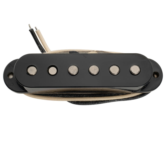 Musiclily Pro ST-FAT50S スタッガードアルニコ5 シングルコイルブリッジピックアップ Stratスタイル エレキギター用