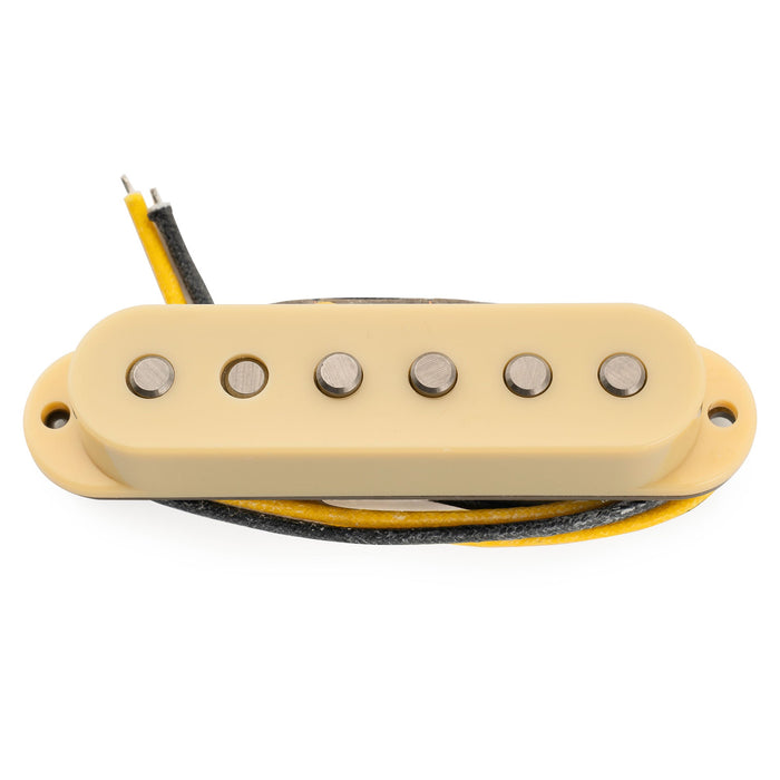 Musiclily Pro ST-FAT60S スタッガードアルニコ2 シングルコイルミドルピックアップ Stratスタイル エレキギター用