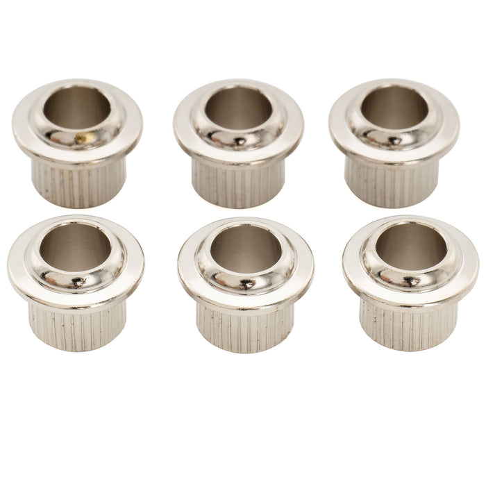 Musiclily Ultra Solid Brass 9mm Vintage Style Tuner Bushings Tuning Pegs Ferrules for Squier Style Electric Guitar, Set of 6 Musiclily Ultra