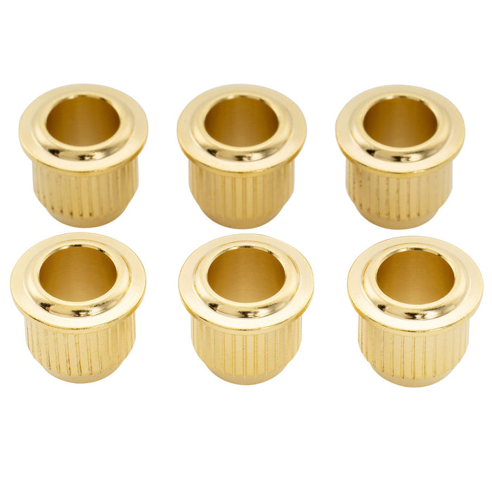 Musiclily Ultra Solid Brass 9.2mm Vintage Style Tuner Bushings Tuning Pegs Ferrules for Epiphone Style Electric Guitar, Set of 6 Musiclily Ultra