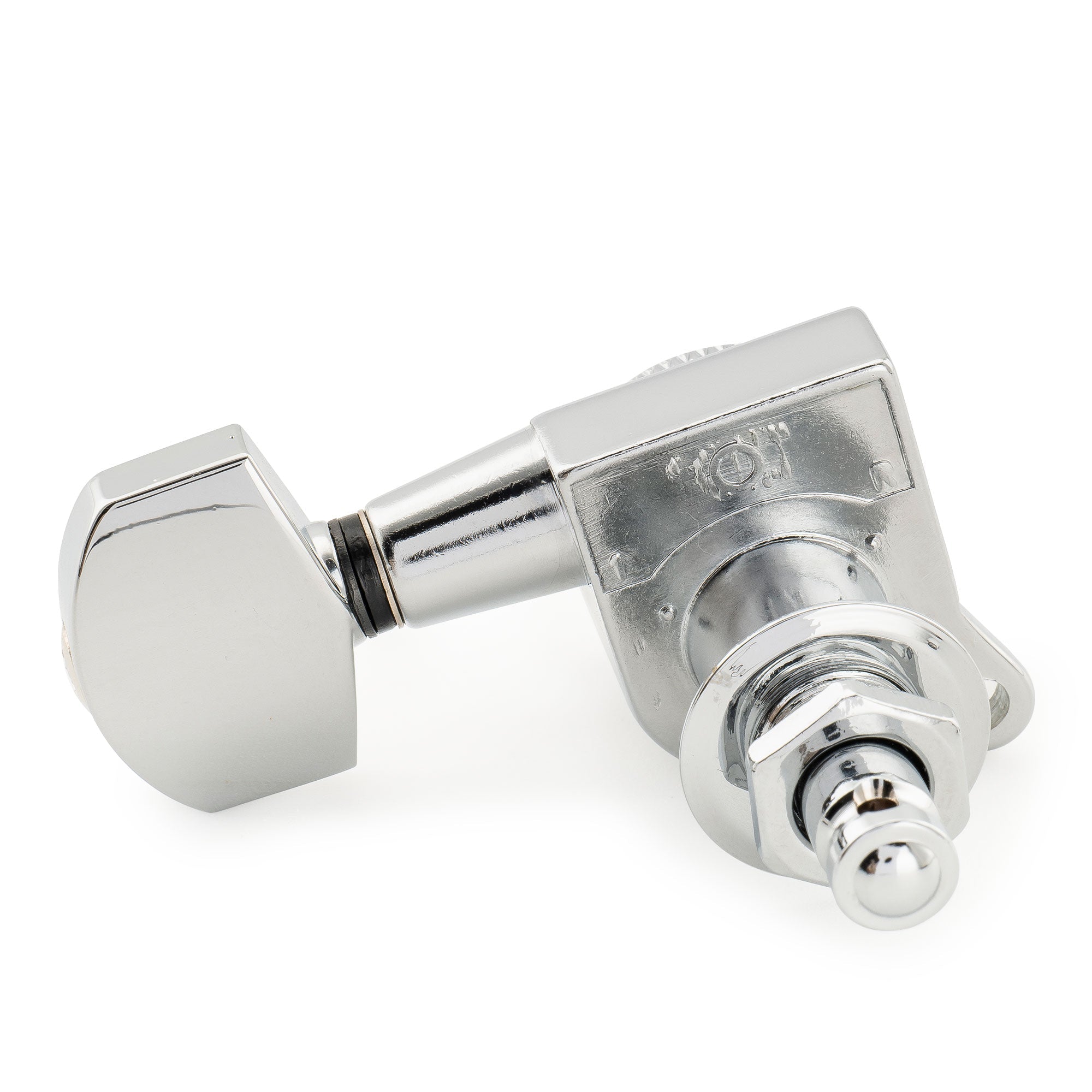 Musiclily Pro R18K-04 Одиночная 18:1 соотношение полностью герметичные блокирующие машинные головки, тюнеры, ключи с шестигранной кнопкой, винт под 45 градусов для электрогитары в стиле Strat Tele