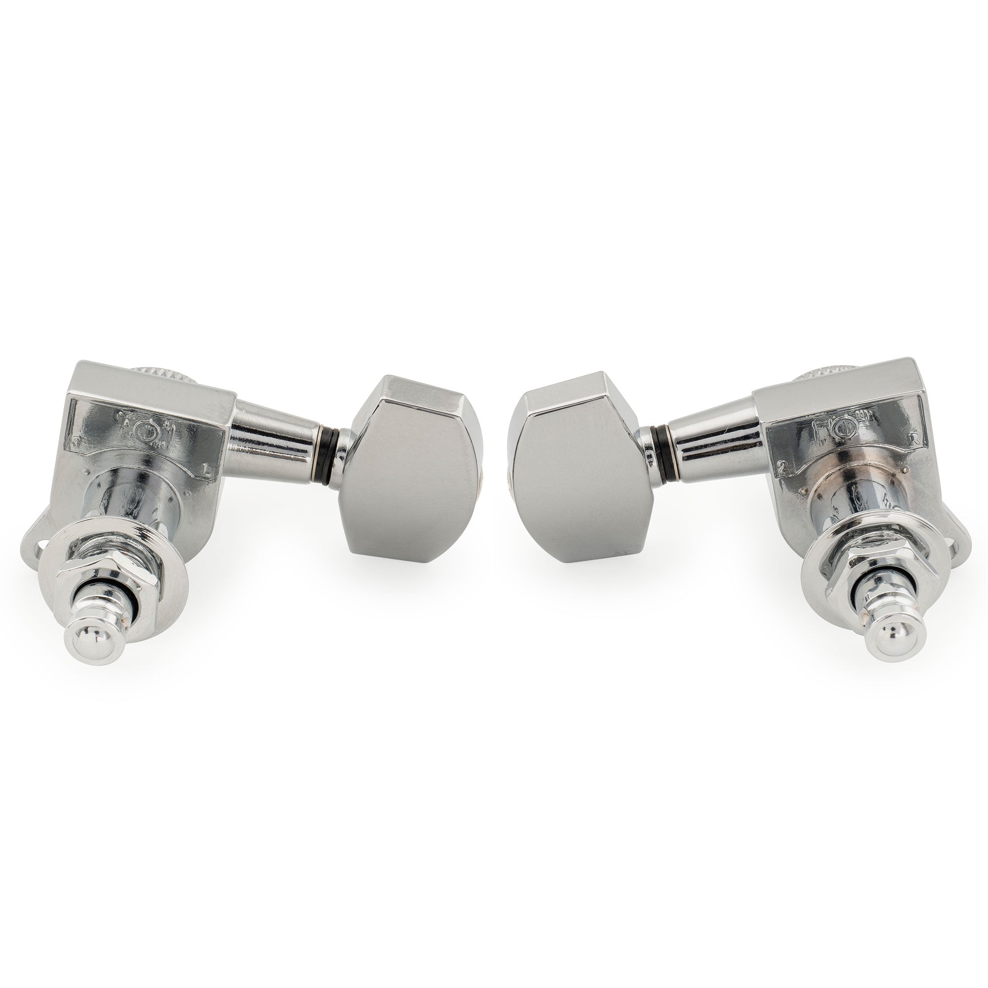 Musiclily Pro R18K-05 3R3L 18:1 соотношение, полностью герметичные блокирующие машинки, колки, тюнеры, ключи с большим шестигранным кнопкой, винт под 45°, для акустической и электрогитары