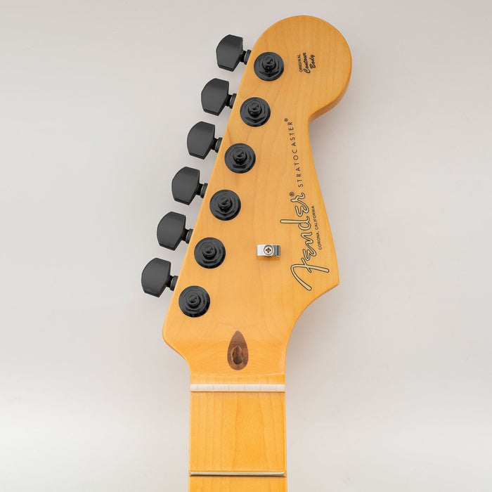 Musiclily Pro 6-in-line 18:1 Ratio 2-Pin Full Sealed Locking Machine Heads Tuners Tuning Pegs Keys with Hex Button for Fender Strat Tele Style Electric Guitar