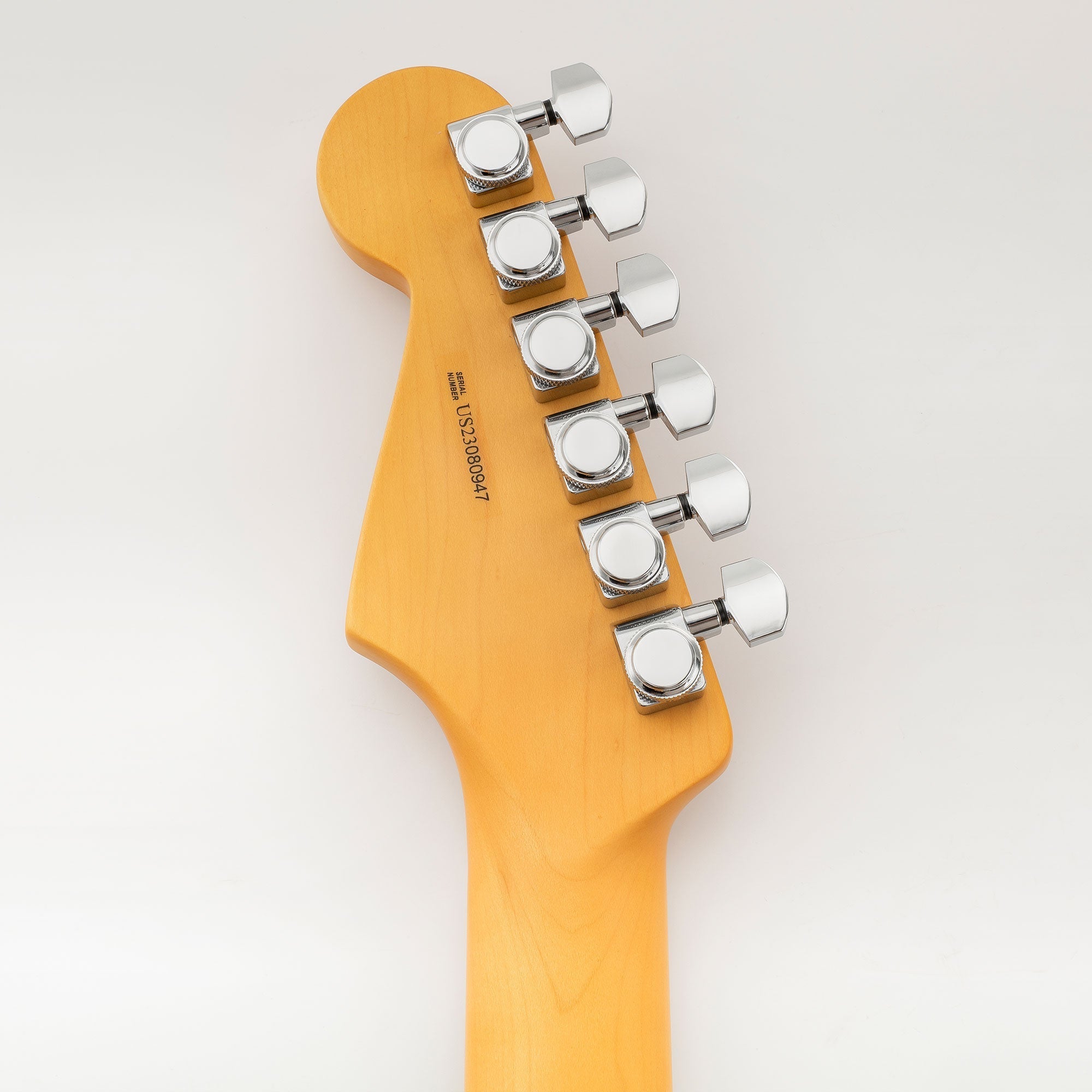 Musiclily Pro R18K Single 18:1 Ratio 2-Pin Full Sealed Locking Machine Head Bass Side Tuner Tuning Peg Key with Hex Button for Fender Strat Tele Style Electric Guitar Musiclily Pro