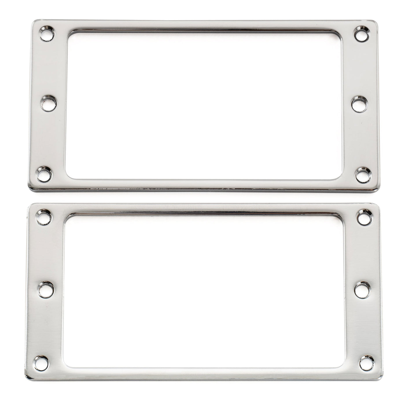 Musiclily Basic Steel Flat Bottom Humbucker Pickup Mounting Rings Set ...