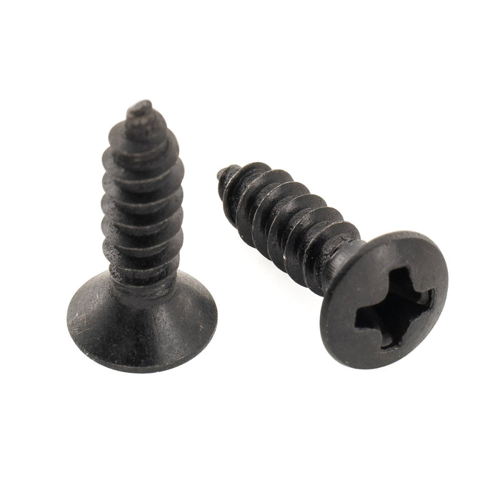 Musiclily Ultra 2.5x10mm Stainless Steel Truss Rod Cover Mounting Screws Countersunk for Epi Style Electric Guitar (Set of 10)