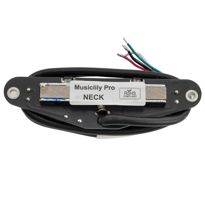Musiclily Pro TL-NHR Alnico 5 Rail Blade Single Coil Sized Humbucker Neck Pickup 9.1K for Tele Style Electric Guitar
