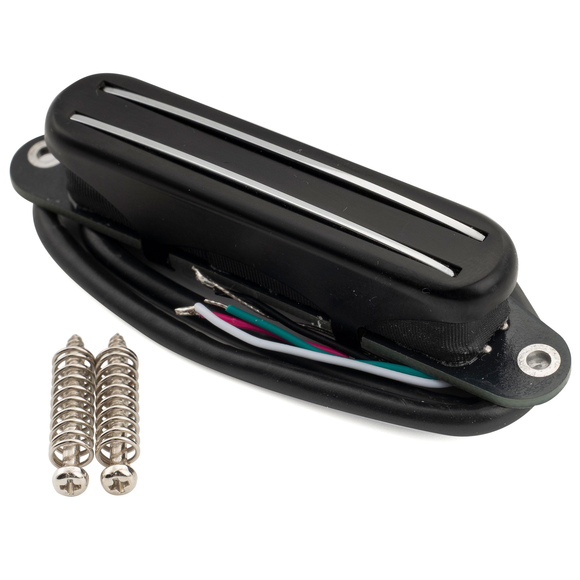 Musiclily Pro TL-NHR Alnico 5 Rail Blade Single Coil Single-Spule Humbucker Neck-Pickup 9,1K für E-Gitarre im Tele-Design