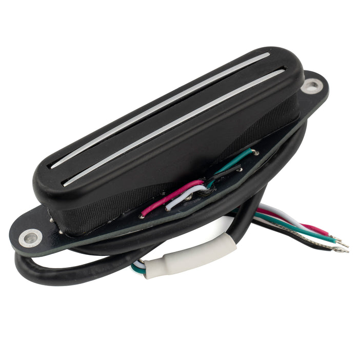 Musiclily Pro TL-NHR Alnico 5 Rail Blade Single Coil Sized Humbucker Neck Pickup 9.1K for Tele Style Electric Guitar