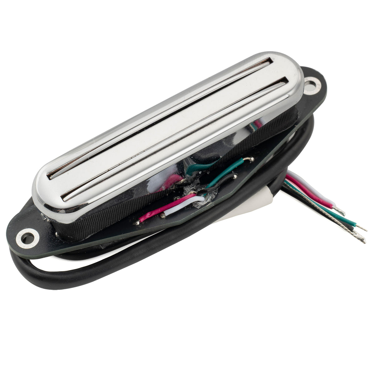 Musiclily Pro TL-NHR Alnico 5 Rail Blade Single Coil Single-Spule Humbucker Neck-Pickup 9,1K für E-Gitarre im Tele-Design