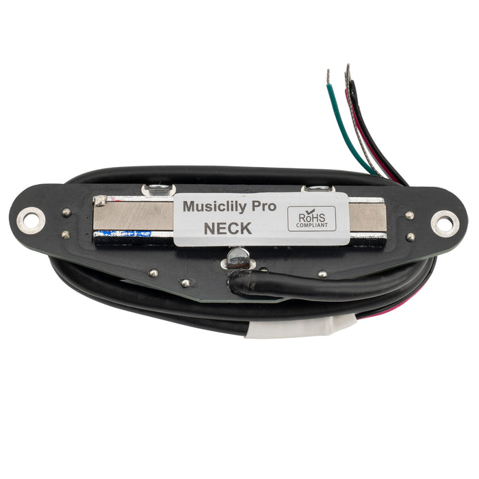 Musiclily Pro TL-NHR Alnico 5 Rail Blade Single Coil Sized Humbucker Neck Pickup 9.1K for Tele Style Electric Guitar