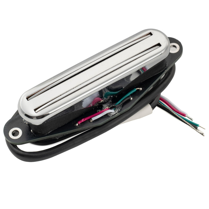 Musiclily Pro TL-NHR Alnico 5 Rail Blade Single Coil Sized Humbucker Neck Pickup 9.1K for Tele Style Electric Guitar