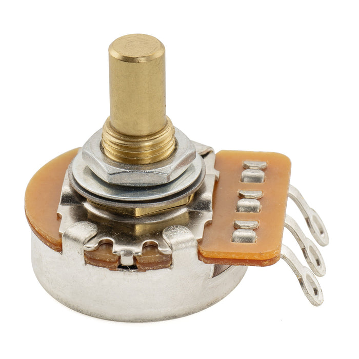 Musiclily Pro HD B250K ポット 黄銅製 メトリック ソリッド ショートシャフト 6.5mm リニアテーパー ポテンショメーター エレキギター/ベース用