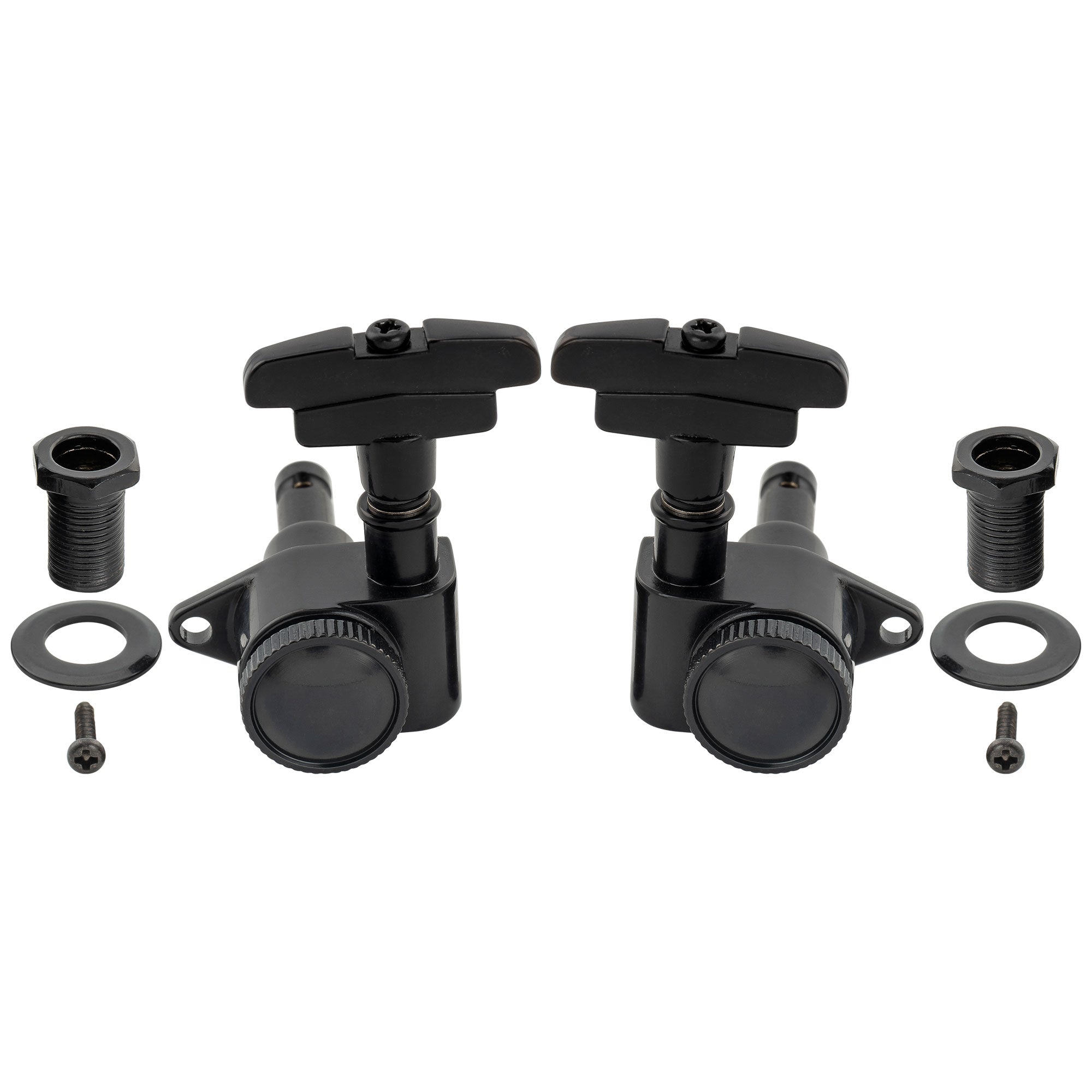 Musiclily Pro R18K-08 3R3L 18:1 Передаточное число, полностью герметичный блокирующий механизм, тюнеры для акустической электрогитары с кнопкой GR-Style