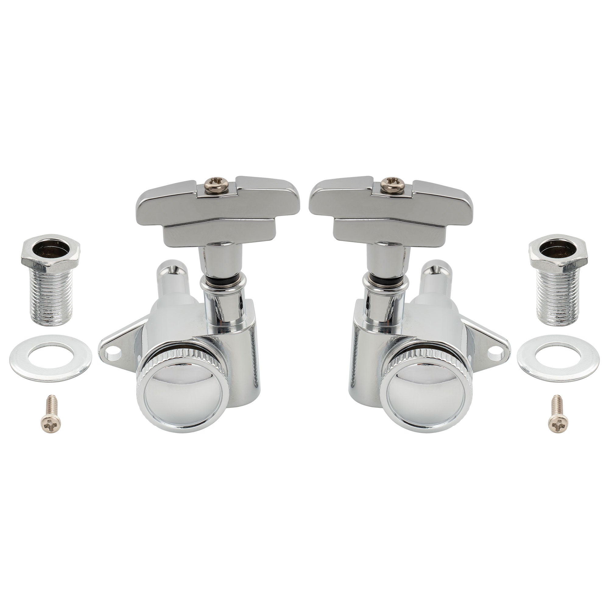 Musiclily Pro R18K-08 3R3L 18:1 Передаточное число, полностью герметичный блокирующий механизм, тюнеры для акустической электрогитары с кнопкой GR-Style