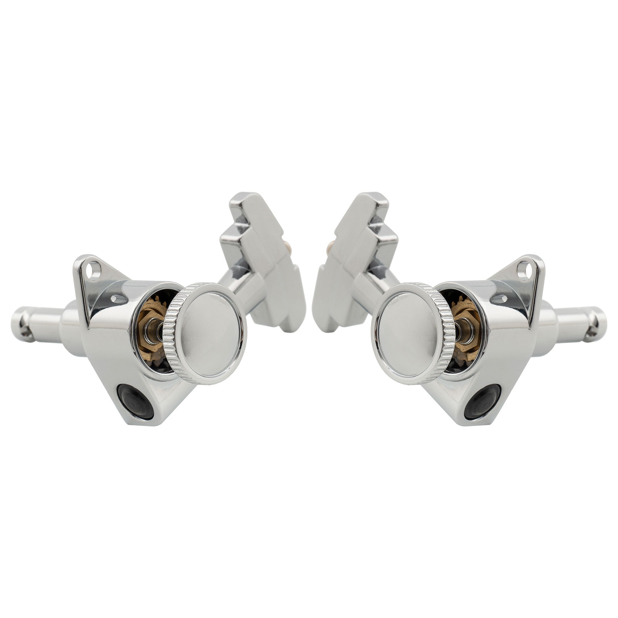 Musiclily Pro R18K-08 3R3L 18:1 Передаточное число, полностью герметичный блокирующий механизм, тюнеры для акустической электрогитары с кнопкой GR-Style