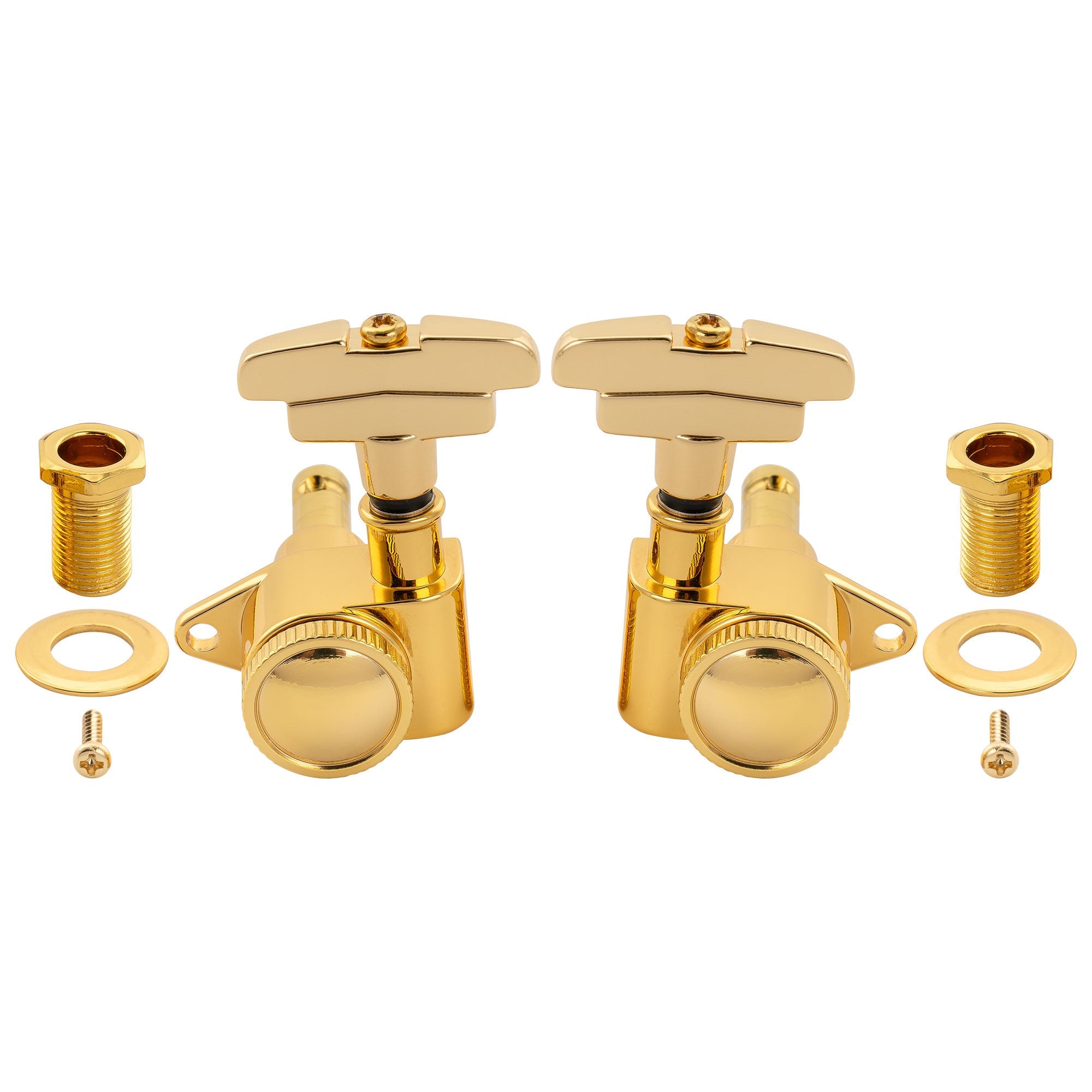 Musiclily Pro R18K-08 3R3L 18:1 Передаточное число, полностью герметичный блокирующий механизм, тюнеры для акустической электрогитары с кнопкой GR-Style