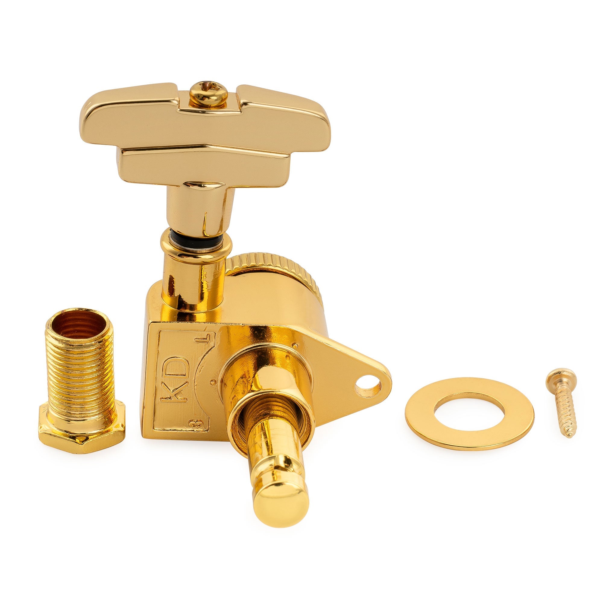 Musiclily Pro R18K-08 Однополюсный 18:1 Передаточное число, полностью герметичный блокирующий механизм, тюнер для верхней стороны с кнопкой GR-Style для акустической электрогитары