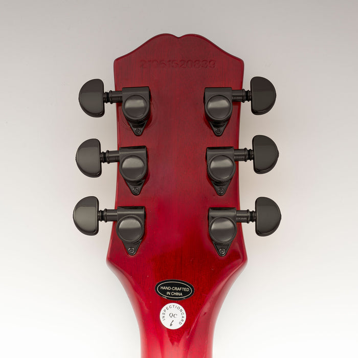 Musiclily Pro R18K un solo mecanismo con relación 18:1, bloqueo sellado completo, afinador de lado treble, tecla de afinación con botón de media luna para guitarra acústica y eléctrica