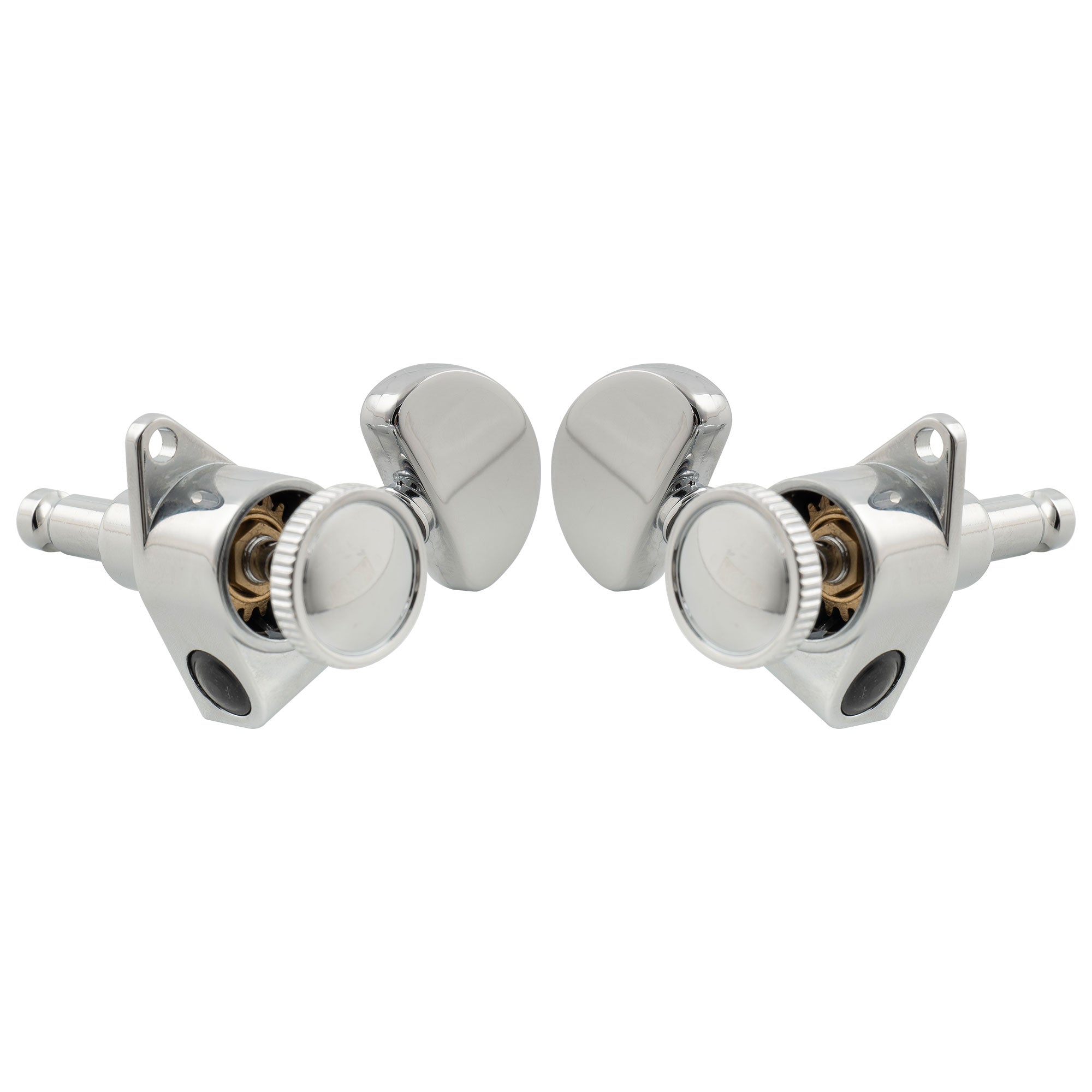 Musiclily Pro R18K-09 3R3L 18:1 соотношение, полностью запечатанные блокирующие головки для гитары, тюнеры, ключи с полумесяцем для акустической и электрогитары