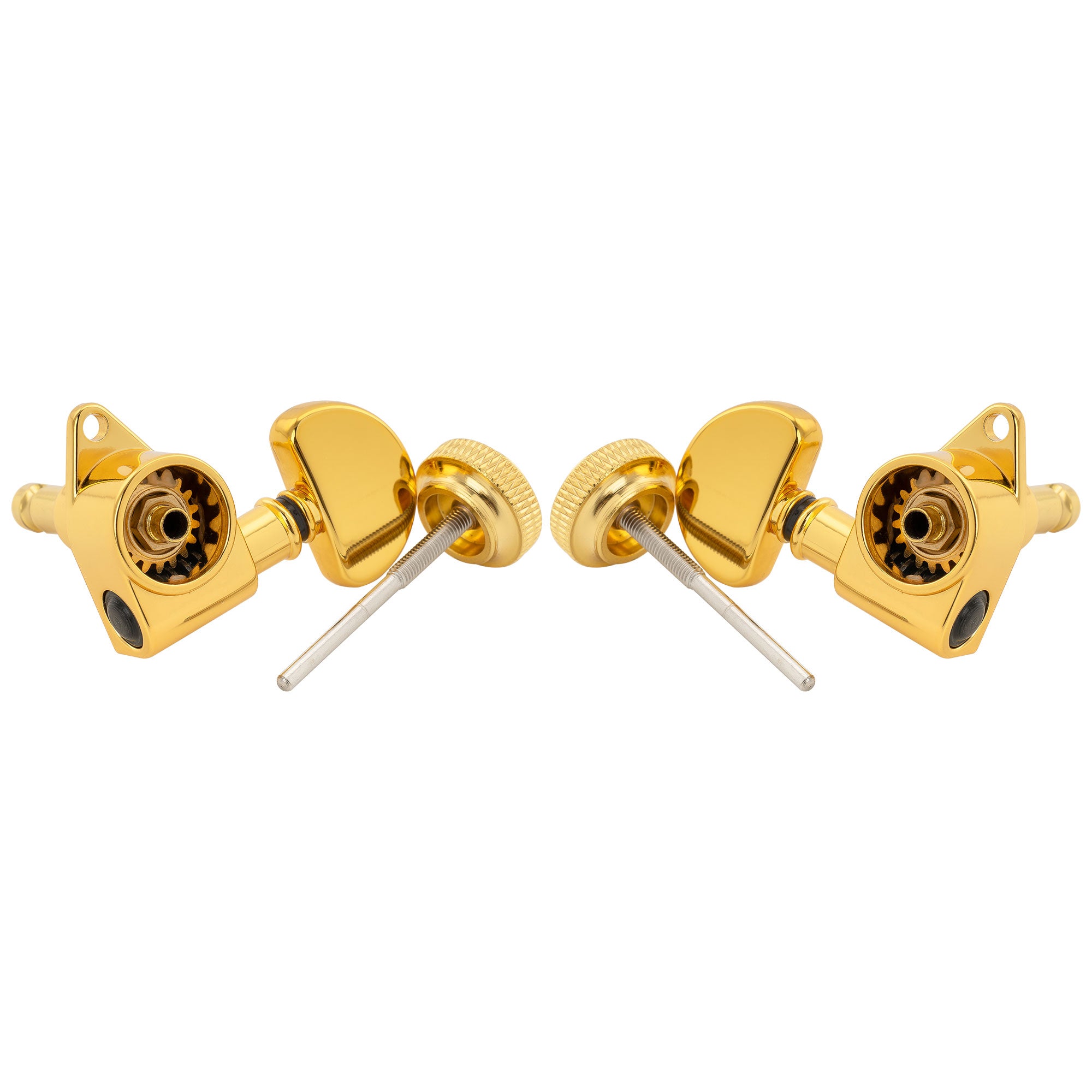 Musiclily Pro R18K-10 3R3L 18:1 Передаточное число полностью герметичные блокирующие машинки для настройки гитары, тюнеры, ключи с полумесяцем для акустической электрогитары