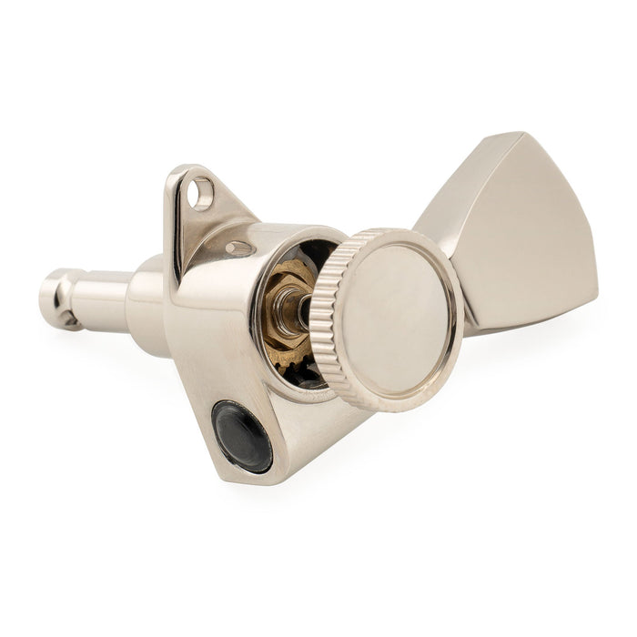 Musiclily Pro R18K Single 18:1 Ratio Full Sealed Locking Machine Head Treble Side Tuner Tuning Peg Key with Keystone Button for Acoustic Electric Guitar