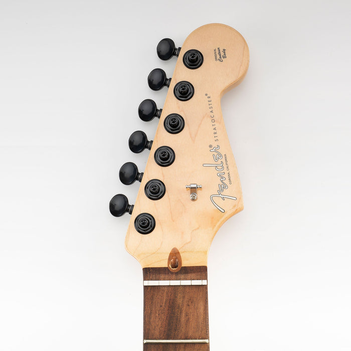 Musiclily Pro 6インライン 18:1比 2ピン 完全密封ロック式マシンヘッド チューナー チューニングペグキー ヴィンテージオーバルボタン Fender Strat/Teleスタイル エレキギター用