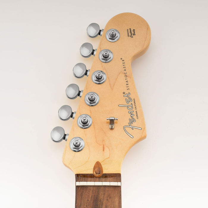 Musiclily Pro R18K 6-in-line 18:1 Ratio 2-Pin Full Sealed Locking Machine Heads Tuners Tuning Pegs Keys with Vintage Oval Button for Fender Strat Tele Style Electric Guitar, Chrome