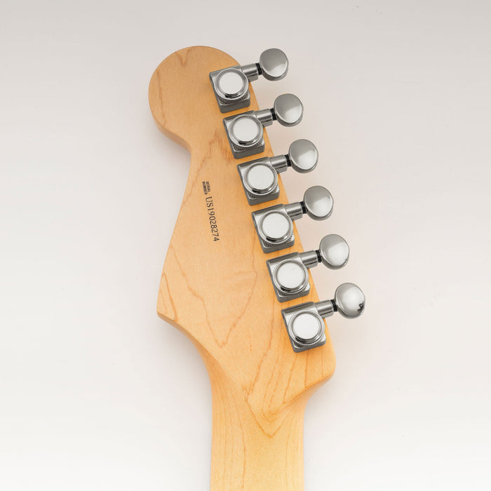 Musiclily Pro R18K 6-in-line 18:1 Ratio 2-Pin Full Sealed Locking Machine Heads Tuners Tuning Pegs Keys with Vintage Oval Button for Fender Strat Tele Style Electric Guitar, Chrome