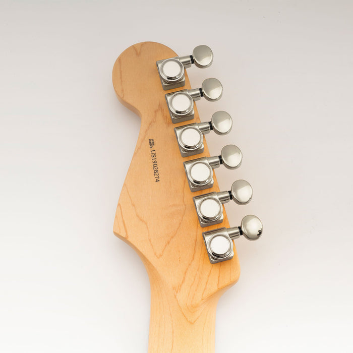 Musiclily Pro 6インライン 18:1比 2ピン 完全密封ロック式マシンヘッド チューナー チューニングペグキー ヴィンテージオーバルボタン Fender Strat/Teleスタイル エレキギター用