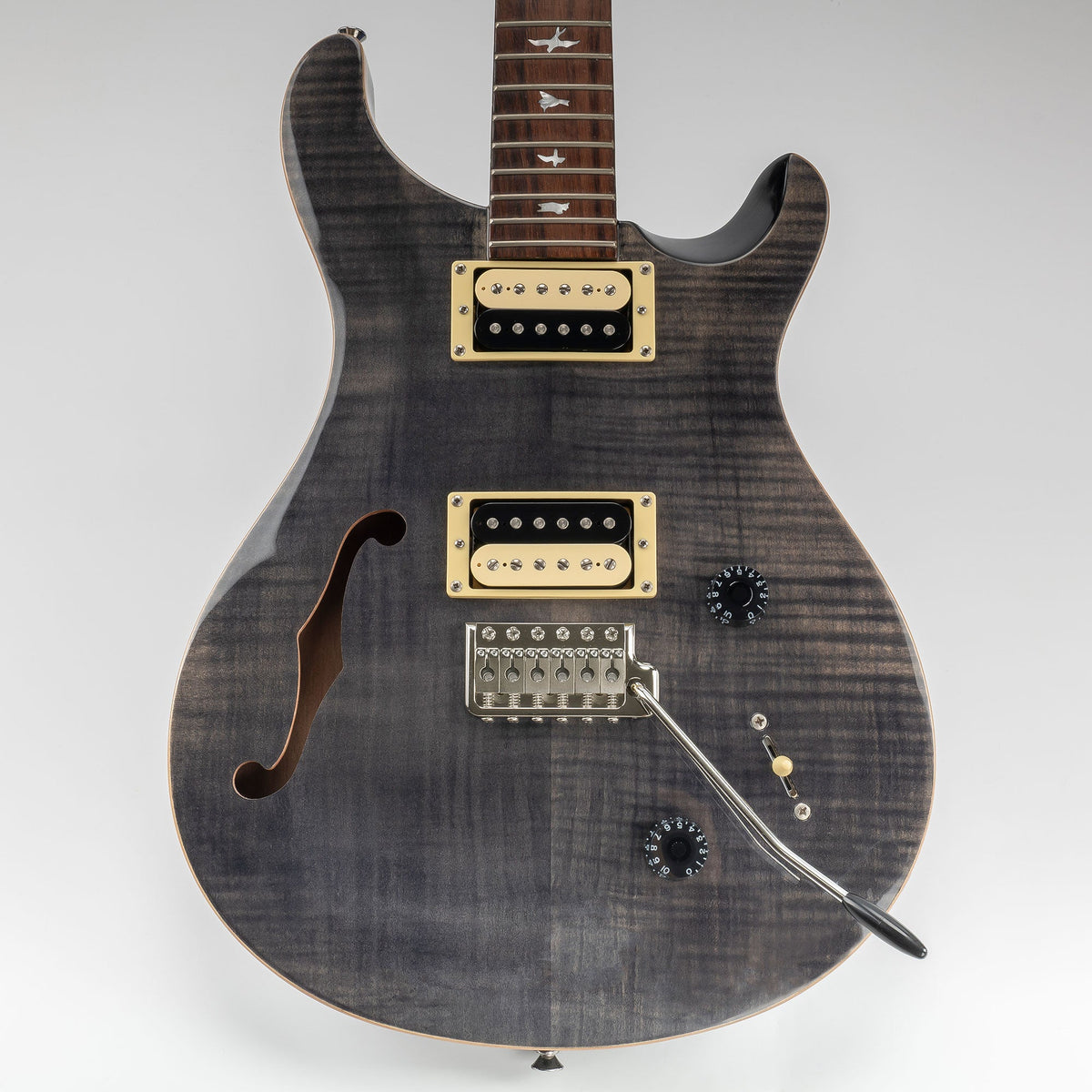 Musiclily Ultra BV022 52,5mm(2-1/16 Zoll) Vollmassives Messing 6-Schrauben Messer Kante Tremolo Brücke mit 36mm Block für Strat Stil E-Gitarre