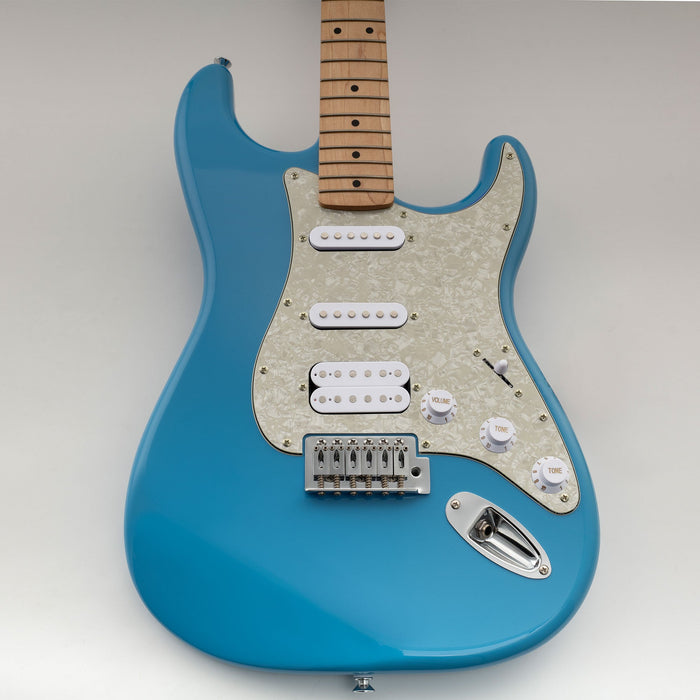Musiclily Pro 11穴 ST ギターピックガード＆バックプレートセット Squier Sonic Strat HSS エレキギター用