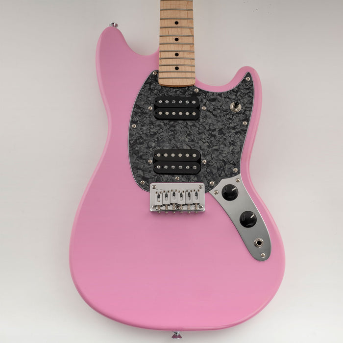 Musiclily Pro 9-Hole Guitar Pickguard for Squier Sonic Mustang HH Electric Guitar