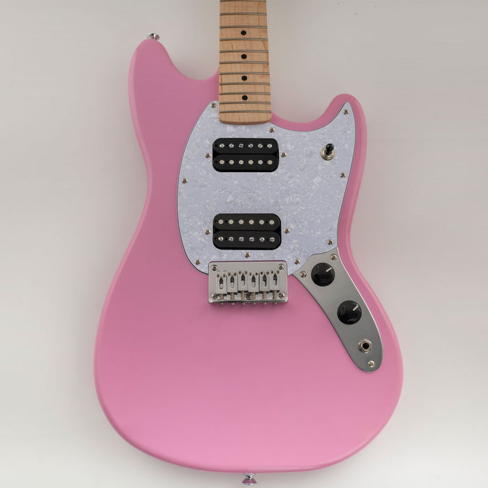 Musiclily Pro 9-Hole Guitar Pickguard for Squier Sonic Mustang HH Electric Guitar