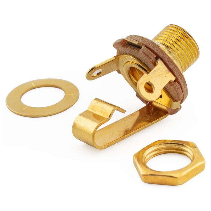 Switchcraft 1/4 inch 6.35mm Mono Output Jack Socket 1-Contact for Electric Guitar Bass
