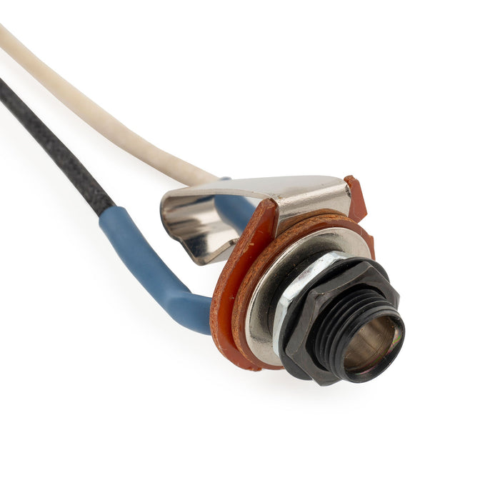 Musiclily Pro Pre-wired Mono Output Jack Socket 1/4 inch 6.35mm for Electric Guitar Bass