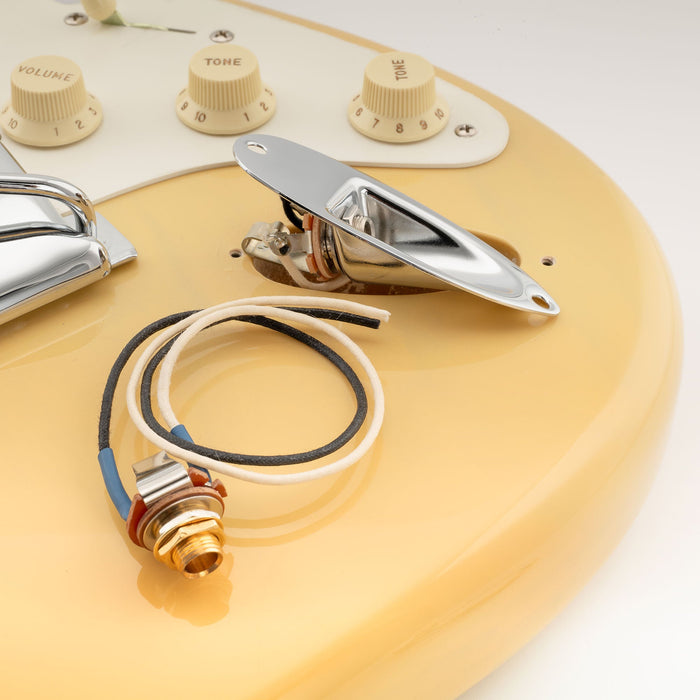 Musiclily Pro Vervor verkabelte Mono-Ausgangsbuchse 1/4 Zoll 6,35 mm für E-Gitarre und Bass