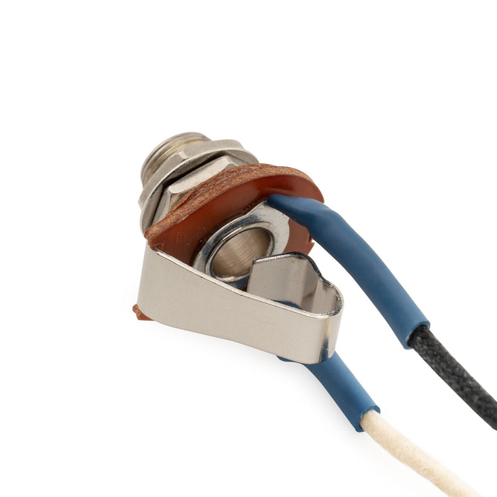 Musiclily Pro Vervor verkabelte Mono-Ausgangsbuchse 1/4 Zoll 6,35 mm für E-Gitarre und Bass