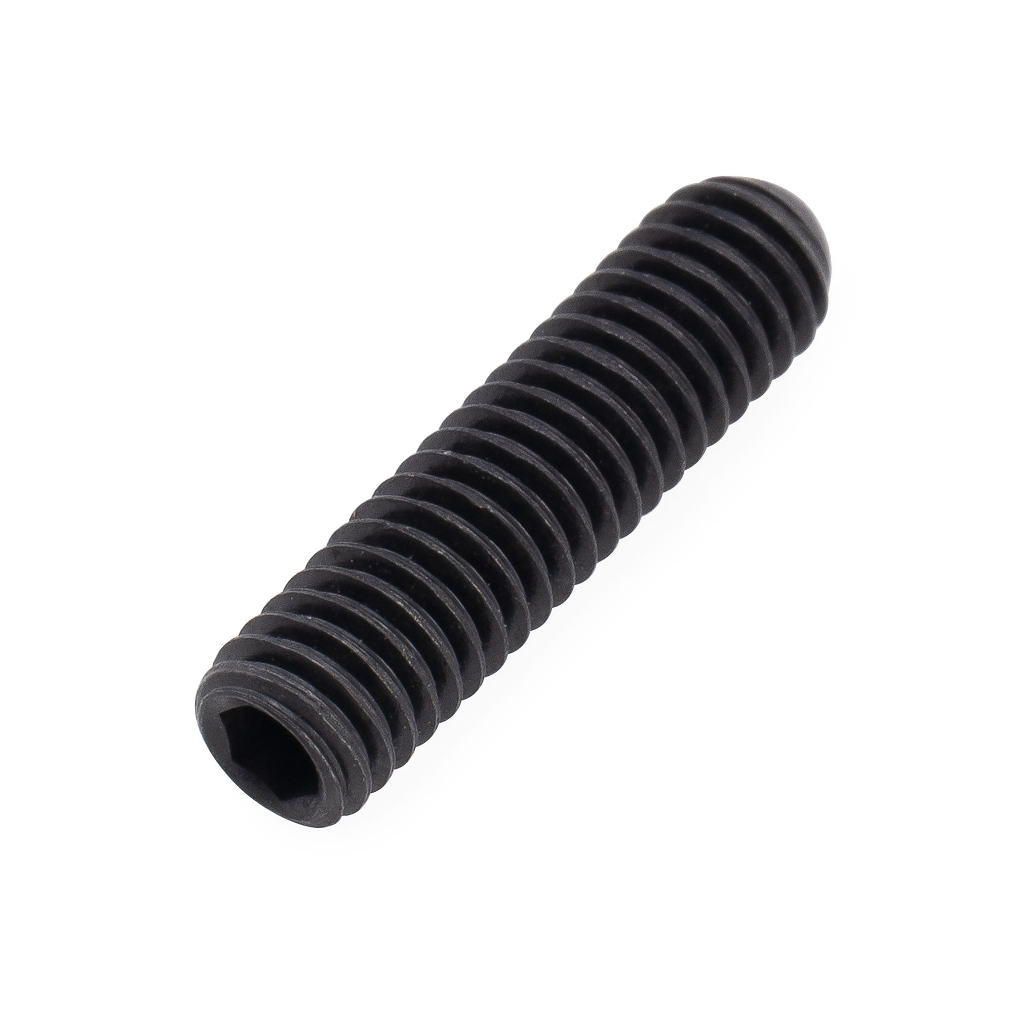 Musiclily Tornillo de ajuste de altura de silla de montar de acero inoxidable M3x12mm Ultra Métrico Punta ovalada para puente de guitarra eléctrica y bajo importados, set de 20
