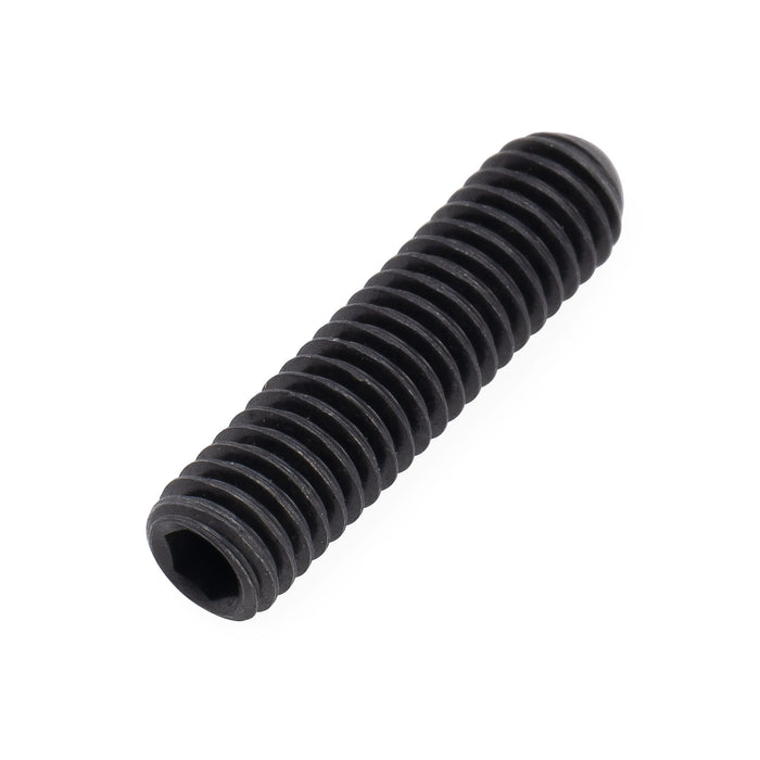 Musiclily Ultra Metric M3x12mm Stainless Steel Saddle Height Adjustment Screws Oval Point for Imported Electric Guitar Bass Bridge, Set of 20