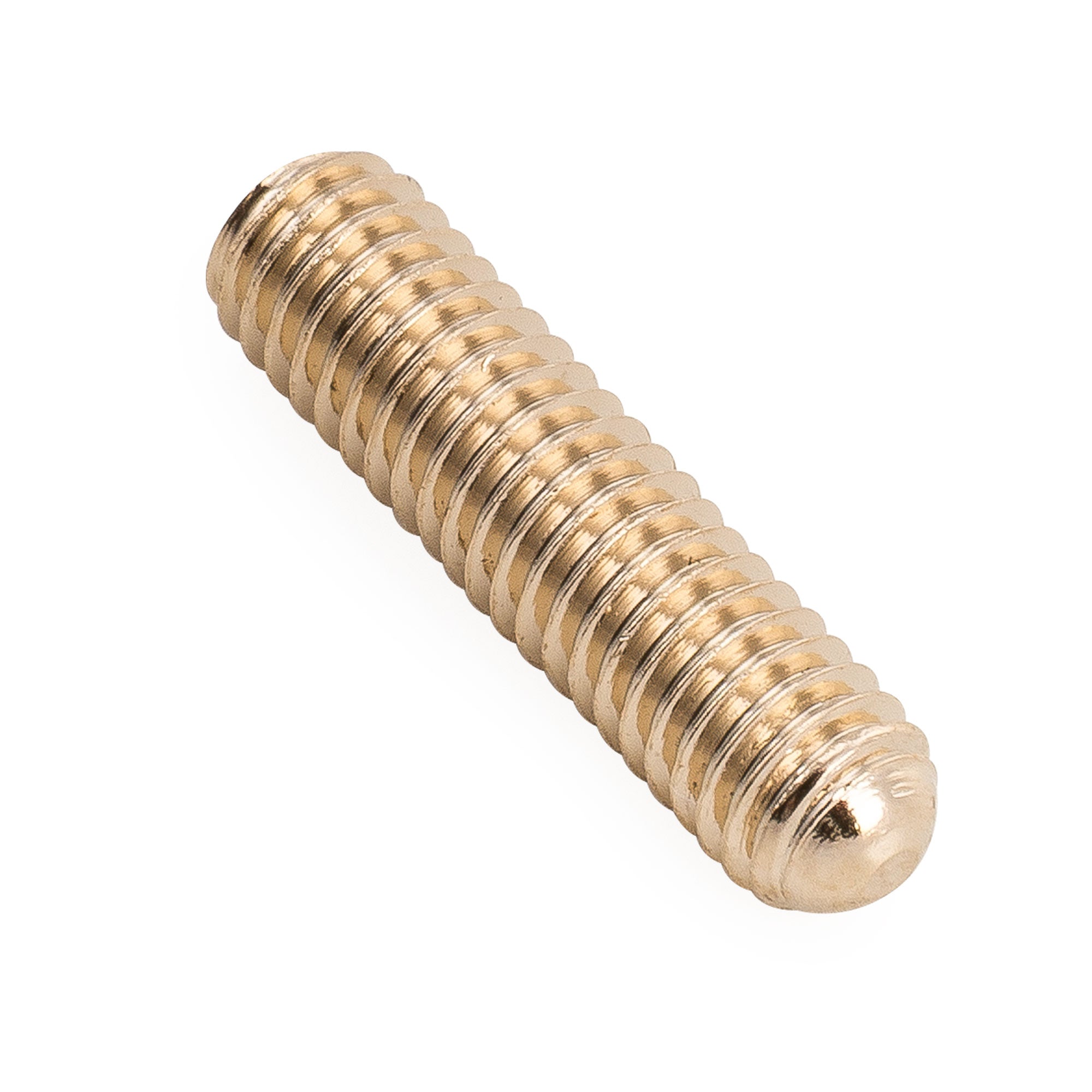 Musiclily Tornillo de ajuste de altura de silla de montar de acero inoxidable M3x12mm Ultra Métrico Punta ovalada para puente de guitarra eléctrica y bajo importados, set de 20