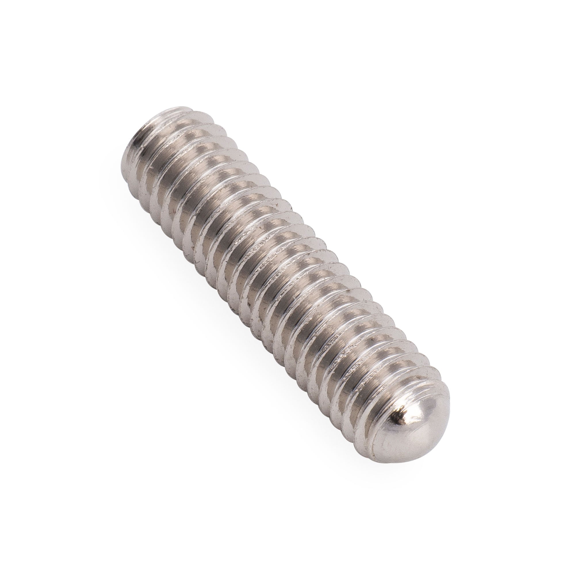 Musiclily Tornillo de ajuste de altura de silla de montar de acero inoxidable M3x12mm Ultra Métrico Punta ovalada para puente de guitarra eléctrica y bajo importados, set de 20