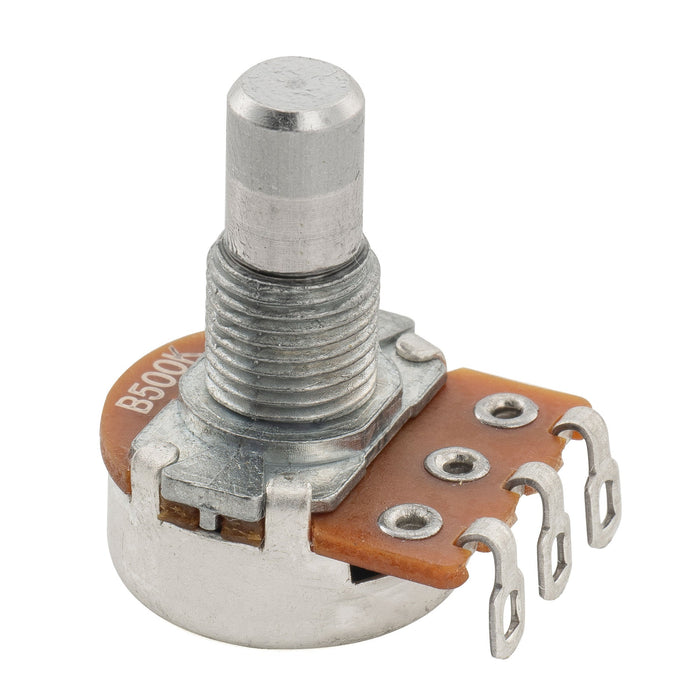 Alpha 500K Mini Pot Metric Solid Short Shaft 6.5mm Audio Taper Potentiometer for Electric Guitar Bass