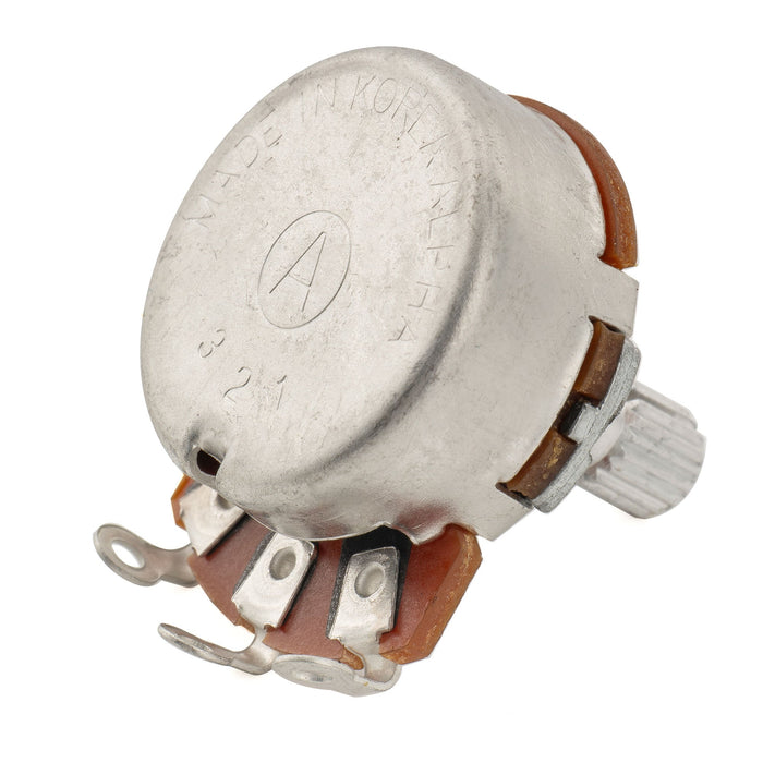 Alpha 500K Pot Metric Split Short Shaft 6.5mm Audio Taper Potentiometer for Electric Guitar Bass