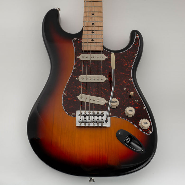 Musiclily Pro Colorful Series Aluminium Boat Jack Socket Plate 3/8 Inch for Strat Style Electric Guitar