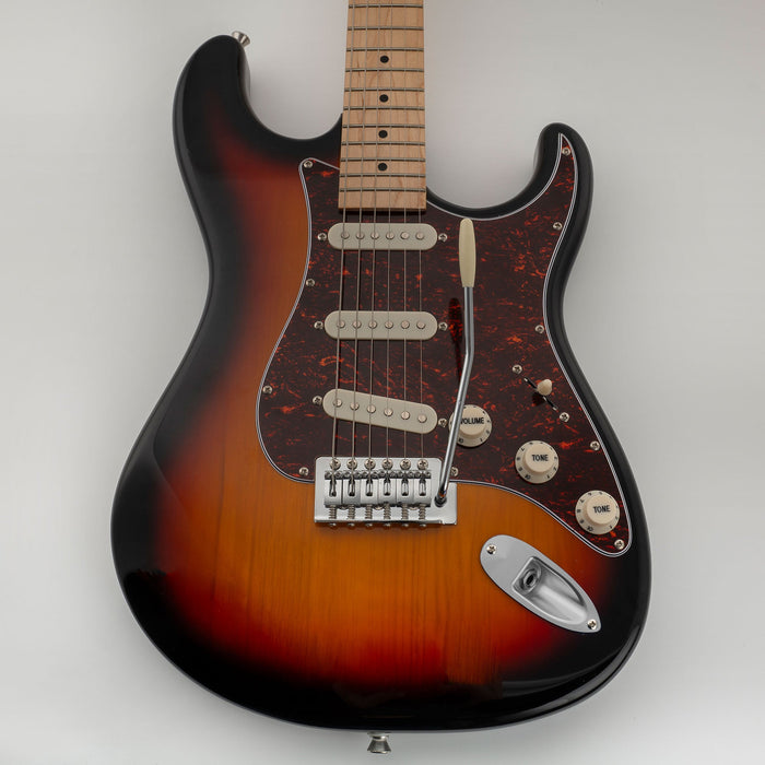 Musiclily Pro Colorful Series Aluminium Boat Jack Socket Plate 3/8 Inch for Strat Style Electric Guitar