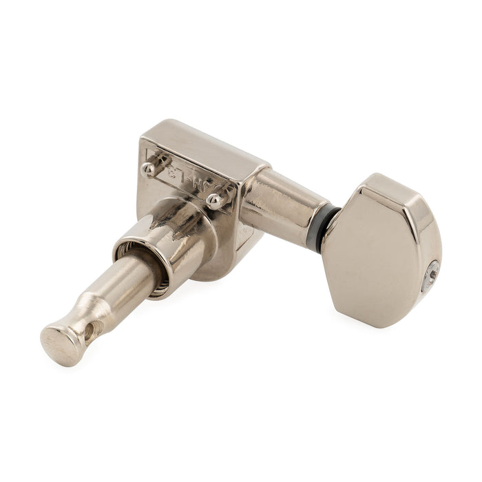 Musiclily Pro R15J Single 15:1 Verhältnis 2-Pin Vollständig versiegelt Maschinenkopf, Höhenregler, Tuner, Stimmwirbel mit Sechskant-Button für Squier Strat Tele Stil E-Gitarre