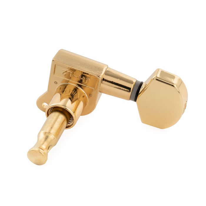 Musiclily Pro R15J Singolo Rapporto 15:1, macchina completamente sigillata, chiave di accordatura laterale con pulsante esagonale per chitarra elettrica stile Stratocaster Telecaster